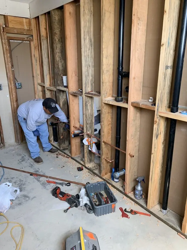 Commercial rough-in plumbing for Gas Line Repair in Havenswood
